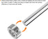 HARFINGTON 2pcs Shaft Collar, 9/16" Bore 304 Stainless Steel Set Screw for Wheel Barrow Axle, Machine Tools