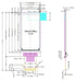 MusRock 1.3" 128x64 SH1107 13Pin OLED Display Module, High Contrast Screen, Driver, SPI/IIC Interface, White Short