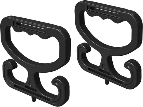Grocery Bag Shopping Bag Holder, Each Handle Holds Up to 80lbs, 2 Pack Carrier Tool