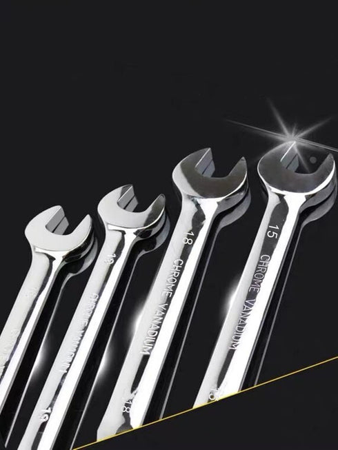 FLZOPSER 10mm Double Headed Rotary Hex Socket Head Open End Combination Spanner Wrench Auto Car Repairing Tool by FLZOSPER