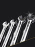 FLZOPSER 10mm Double Headed Rotary Hex Socket Head Open End Combination Spanner Wrench Auto Car Repairing Tool by FLZOSPER