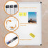 VIZ-PRO Magnetic Whiteboard/Dry Erase Board, 36 x 24 Inches - Includes 1 Eraser, 2 Markers & 4 Magnets
