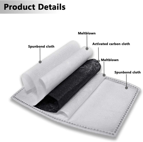 Reusable Fashion Face Mask with Dust Filter - Windproof and Washable