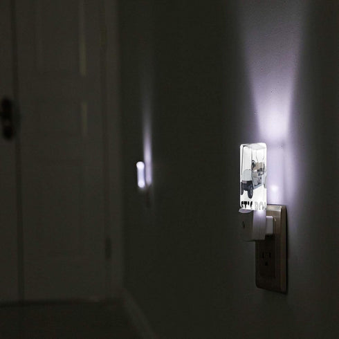 Loklneyk Let's Roll Golf Cart Night Light Plug Into Wall,Nightlights with Light Sensor Dusk to Dawn,Plug in Night