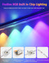 50Ft 30 209 IP67 CCILAND Permanent Outdoor Lights, LED Eternity RGB&IC Smart Eaves Lights with Remote App Scene Modes