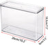 BTSKY Clear Phone Case Organizer Stackable Storage Box with Lid for Cell Phone Cases, Multifunctional Holder