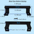 2PCS Sliding Door Pull, Replacement Sliding Door Handles, 8" Aluminum Sliding Glass Door Pull, Sliding Screen Door Handle, Patio Door Handle Home Improvement Hardware (Black) by KISWIAR
