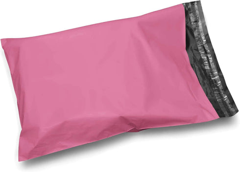 Shop4Mailers 6 x 9 Pink Poly Bag Mailer Envelopes, 100 Pack - 2 Mil Durable Shipping Envelopes