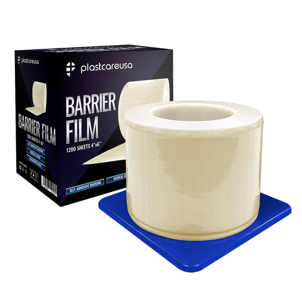 Clear Barrier Film Roll 4"x6" - Protective Dental Barrier Film for Dental,