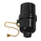 INOOMP Vintage Light Socket Pull Chain Base Lamp Holder Safe Cord End