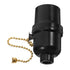 INOOMP Vintage Light Socket Pull Chain Base Lamp Holder Safe Cord End