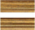 Hygloss Products Gold Frame Die-Cut Bulletin Board Border, 3 x 36 Inch, 12 Pack