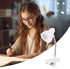 Generic Desk Lamp with Clamp Clip On Eye Caring Reading Lantern, Portable Adjustable Study Light for Home Office Studio