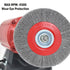 8in Bench Wire Wheel Brush for Bench Grinder, Coarse Crimped Steel Wire with Spacer Arbors - 2 Pack