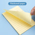 M&G 8 Pack Lined Sticky Notes, 3.4 X 5 inch, 320 Sheets Large Ruled Post Stickies for Office and School