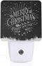 Jahiona LED Night Light Lamp with Smart Sensor Dusk to Dawn Sensor,Merry Christmas