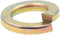 Prime-Line 9119260 Medium Split Lock Washers, 1/2 In., Grade 8 Yellow Zinc Plated Steel, 10 Pack