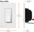 Dimmer Dimmable Bulbs, 150 3-Way, DVCL-153P-AL, Lutron Diva LED+ Light Switch for LED, Halogen, and Incandescent Watt