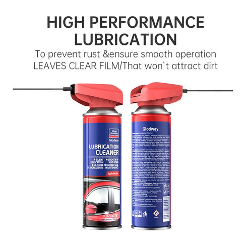 2 Parts,6.76 OZPack 3 Glodway Specialist Silicone Lubricant Spray,Garage Door Lubricant Oil,with Smart Straw Sprays