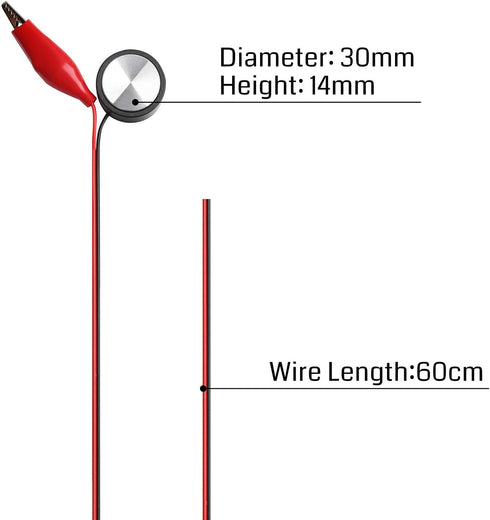 Setting 3 SainSmart CNC Router Z-Axis Tool Touch Probe, Compatible with Grbl/Mach