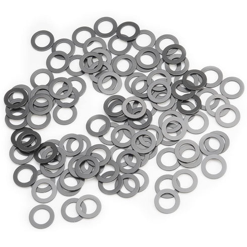 Model 1985 PTFE Coated Nylon Washers, 5x8x0.5mm (Set of 100Pcs) for Traxxas RC Vehicles with Ball Bearing Spacers