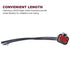 30CM (14 ECU Connector Pins, Car Waterproof AMP Automotive ECU Connector, Auto Plug Socket Universal Housing, pin)
