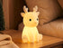 wellshezz Cute Deer Night Light LED Lamp Battery Operated Kids Nursery Bedroom Table Decor