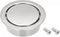 uxcell Finger Flush Pull Handle, Outer Dia. 42mm/1.65", Brushed Silver with Screw for Easy Installation