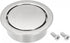 uxcell Finger Flush Pull Handle, Outer Dia. 42mm/1.65", Brushed Silver with Screw for Easy Installation