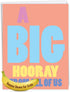 NobleWorks Oversize Congratulations Card - 8.5 x 11 Inch with Envelope, Jumbo Congats J9690CGG-US