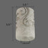 2 Pack, Lamp,1 5/8 Inch Electroplated Floral Pattern Replacement Glass Lamp Shade Frosted Glass Light Cover for Light