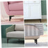 4pcs 17cm Set, Garneck Black Metal Triangle Furniture Legs Cabinet Feet Replacement for Sofa, Couch, Stool and Bathroom