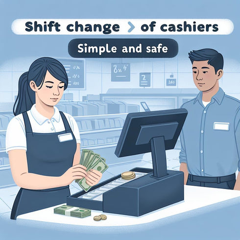 Cashier's Deposit Report Envelopes for Stores, Banks, and Retail Businesses (500)