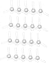 20 Pieces Lampshade Spring Clips Light Fixtures DIY Fixing Spring Clip Clamp