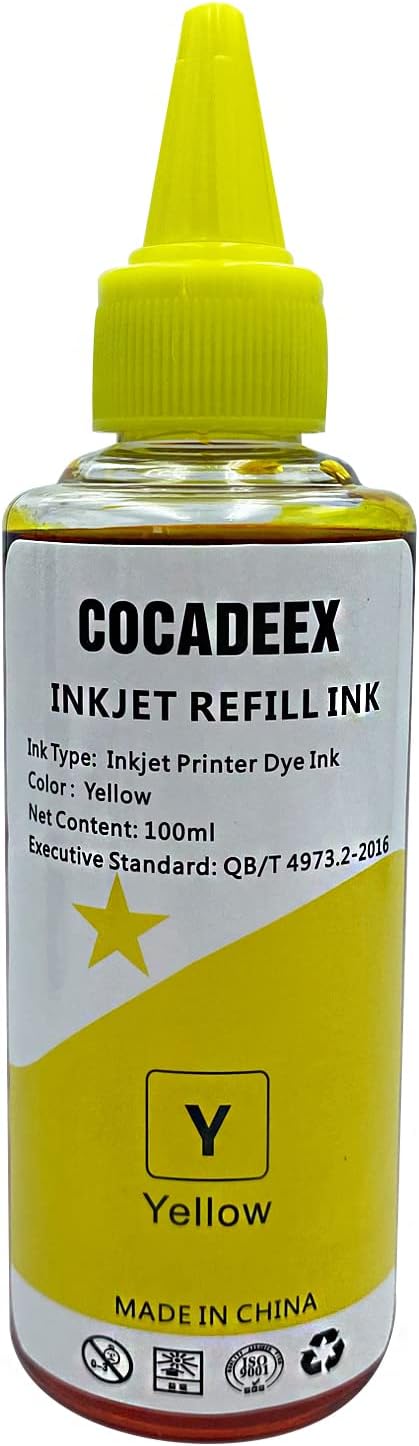 COCADEEX 500ml Ink Refill Kit Compatible with PG-275 CL-276 PG-245 CL-246 Ink Cartridges