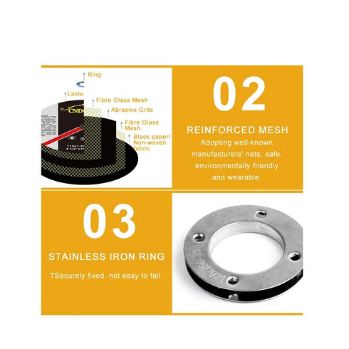 10 Pack Cutting Wheel, 4 1/2 Metal Stainless Steel Cut Off Disk for Angle Grinder