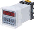 YXQ DH48S-S 0.1S-99H Adjustable Time Delay Timer Relay + PF083A Relay Base, 24VDC