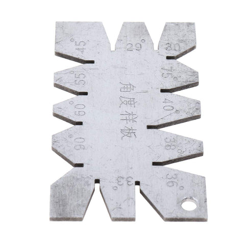 Cutting Angle Gage Template Metalworking Screw Thread Gauge Measuring Tool Stainless Steel