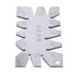 Cutting Angle Gage Template Metalworking Screw Thread Gauge Measuring Tool Stainless Steel