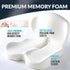 Memory Foam L Shaped Seat Cushion, Orthopedic Cushion with Back Support, Ergonomic L Shaped Seat Cushion for Truck