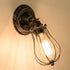 Vintage Wall Lamp Adjustable Rustic Retro Wire Cage Wall Light Industrial Style Indoor Lighting Fixture ;Moonkist