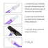 250pcs Closed End Crimp Connector Kit, Aluminium Core and Nylon Wire Connectors for 22-10 Gauge