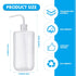 Mumufy 8 Pcs 1000 ml Plastic Squeeze Bottle, Safety Wash Bottles for Lab, Narrow Mouth and Scale for Cleaning