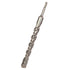 1-1/8 Inch x 12 Inch SDS Plus Rotary Hammer Drill Bit, Carbide Tipped for Brick, Stone, and Concrete