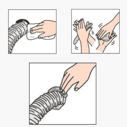 Waterproof Wall Repair Seal Mortar for Air Conditioning Holes, Sealing Mud for Wall Hole Repair, Holes Filler.
