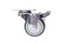 2-Pack 4" 300 lb Ultimation Heavy Duty Caster Wheels Swivel Casters with Brake, Locking Wheels for Carts, Furniture