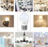 6W A15 LED Bulb, 60 Watt Incandescent Equivalent, 550 LM, E26 Base, 2700K Warm White, Non-Dimmable, 6 Pack