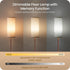 Dimmable 64.4 Bulb 3000K-6500K, VW06LD05W1 Floor Lamps for Living Room with Remote and Foot Switch, Modern Standing