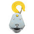 2Ton Heavy Duty Pulley Hook, Lifting Block Hoist with Hook for 5/8" Wire Rope Snatch Block, 1 Pack