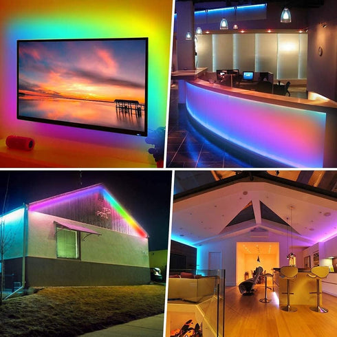 SVFISHKK WS2812B 5050 144Pixels/m 144Pixels WS2812b DC5V (3.2FT 144led IP30, LED Strip SMD Individual Addressable IC